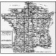 Carte géo-métrique de la France dite carte de Cassini ou de l'académie - n° 156 Treguier