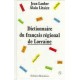 Dictionnaire du français régional de Lorraine