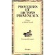 Proverbes et dictons provencaux