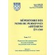 Répertoire des noms de personnes artésiens en 1569