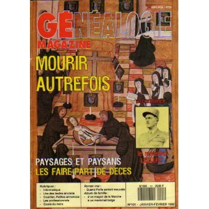 G&eacute;n&eacute;alogie Magazine n&deg; 101 - janvier-f&eacute;vrier 1992