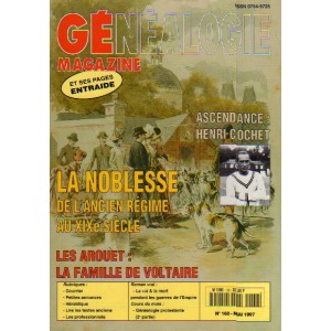 G&eacute;n&eacute;alogie Magazine n&deg; 160 - mai 1997
