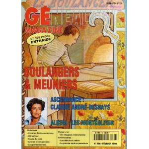 G&eacute;n&eacute;alogie Magazine n&deg; 168 - f&eacute;vrier 1998