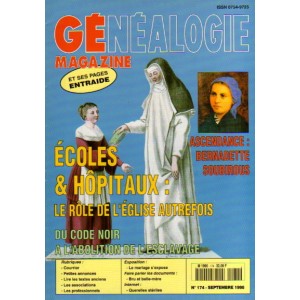 G&eacute;n&eacute;alogie Magazine n&deg; 174 - septembre 1998