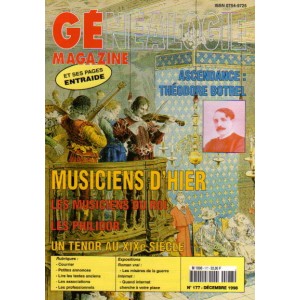 G&eacute;n&eacute;alogie Magazine n&deg; 177 - d&eacute;cembre 1998
