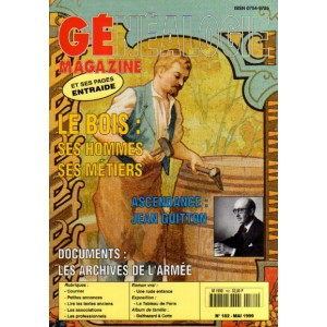 G&eacute;n&eacute;alogie Magazine n&deg; 182 - mai 1999