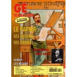 G&eacute;n&eacute;alogie Magazine n&deg; 187 - novembre 1999
