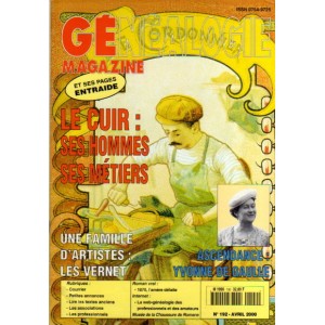 G&eacute;n&eacute;alogie Magazine n&deg; 192 - avril 2000