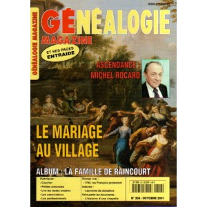 G&eacute;n&eacute;alogie Magazine n&deg; 208 - octobre 2001