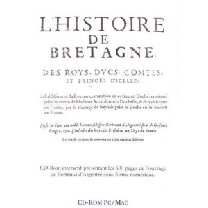 Histoire de Bretagne par d'Argentr&eacute; (Cd-Rom)