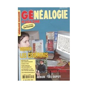 G&eacute;n&eacute;alogie Magazine n&deg; 236 - Avril 2004