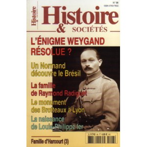 Histoire & Soci&eacute;t&eacute;s N&deg; 96