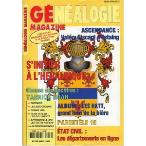 G&eacute;n&eacute;alogie Magazine n&deg; 258 - avril 2006