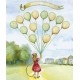 Arbre ballons modèle fille : Le parc