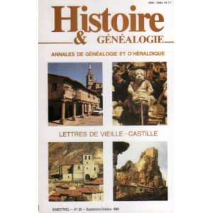Histoire & G&eacute;n&eacute;alogie N&deg; 25
