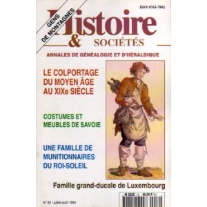 Histoire & Soci&eacute;t&eacute;s N&deg; 52