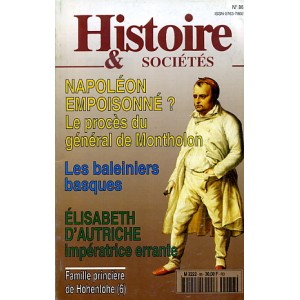 Histoire & Soci&eacute;t&eacute;s n&deg; 86