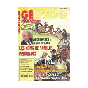 G&eacute;n&eacute;alogie Magazine N&deg; 248 - Mai 2005