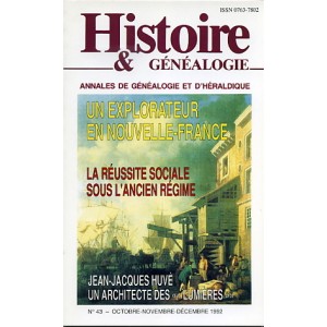 Histoire & G&eacute;n&eacute;alogie N&deg; 43