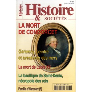 Histoire & Soci&eacute;t&eacute;s N&deg; 98