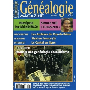 G&eacute;n&eacute;alogie Magazine n&deg; 282