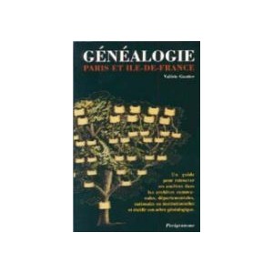 G&eacute;n&eacute;alogie Paris et Ile de France