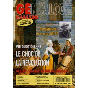 G&eacute;n&eacute;alogie Magazine n&deg; 144 - d&eacute;cembre 1995