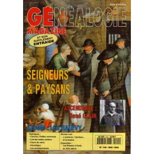 G&eacute;n&eacute;alogie Magazine n&deg; 149 - mai 1996