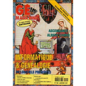 G&eacute;n&eacute;alogie Magazine n&deg; 156 - janvier 1997