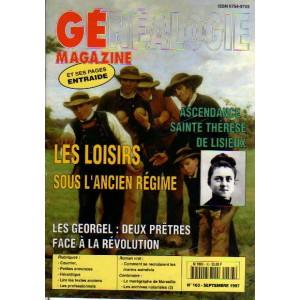 G&eacute;n&eacute;alogie Magazine n&deg; 163 - septembre 1997