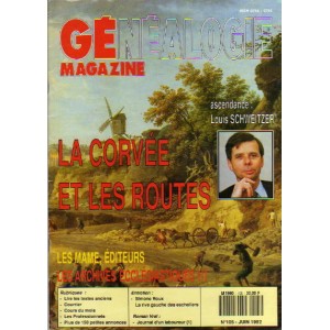 G&eacute;n&eacute;alogie Magazine n&deg; 105 &ndash; juin 1992