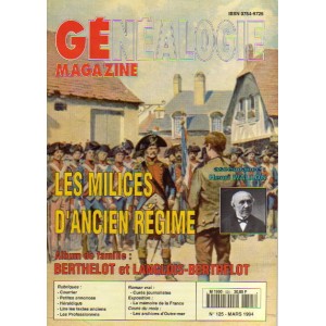 G&eacute;n&eacute;alogie Magazine n&deg; 125 &ndash; mars 1994