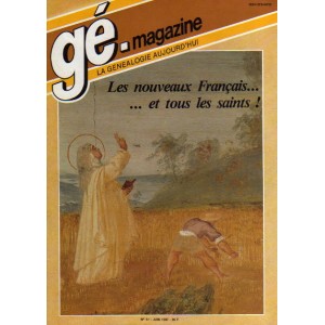 G&eacute;n&eacute;alogie Magazine n&deg; 051 &ndash; juin 1987