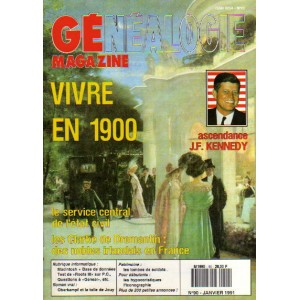 G&eacute;n&eacute;alogie Magazine n&deg; 090 &ndash; janvier 1991