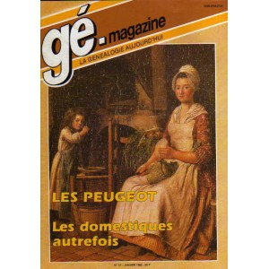 G&eacute;n&eacute;alogie Magazine n&deg; 057 &ndash; janvier 1988