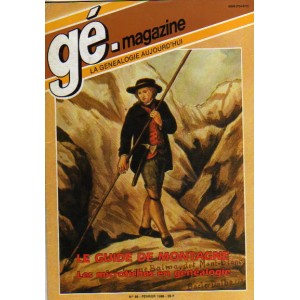 G&eacute;n&eacute;alogie Magazine n&deg; 058 &ndash; f&eacute;vrier 1988