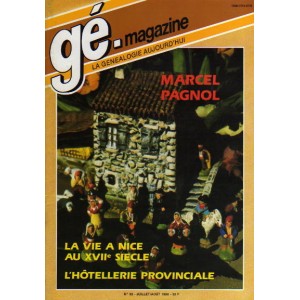 G&eacute;n&eacute;alogie Magazine n&deg; 063 &ndash; juillet - ao&ucirc;t 1988