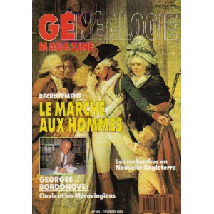 G&eacute;n&eacute;alogie Magazine n&deg; 069 &ndash; f&eacute;vrier 1989