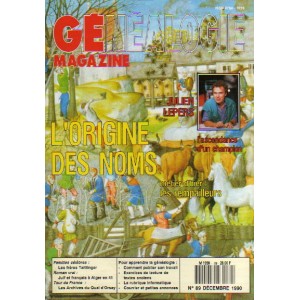 G&eacute;n&eacute;alogie Magazine n&deg; 089 &ndash; d&eacute;cembre 1990
