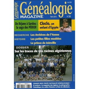 Abonnement g&eacute;n&eacute;alogie Magazine 2 ans - Etranger et Outre mer
