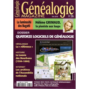 G&eacute;n&eacute;alogie Magazine n&deg; 286