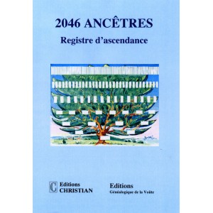 2046 anc&ecirc;tres registre d'ascendance