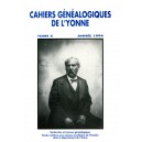 Cahiers g&eacute;n&eacute;alogiques de l'Yonne Tome X