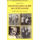 Dictionnaire-guide de généalogie