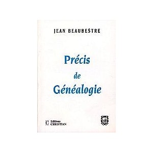 Pr&eacute;cis de g&eacute;n&eacute;alogie