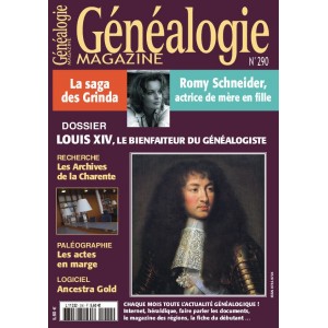 G&eacute;n&eacute;alogie Magazine n&deg; 290