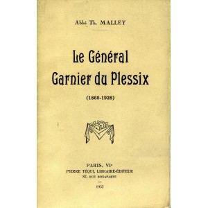 Le g&eacute;n&eacute;ral Garnier du Plessix