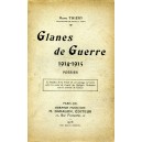 Glanes de Guerre 1914-1915 Po&eacute;sies