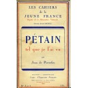 P&eacute;tain tel que je l'ai vu
