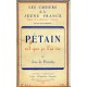 Pétain tel que je l'ai vu
